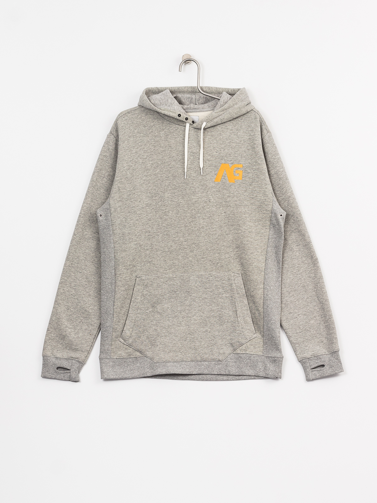 Mikina s kapucí Analog Crux HD (gray heather)