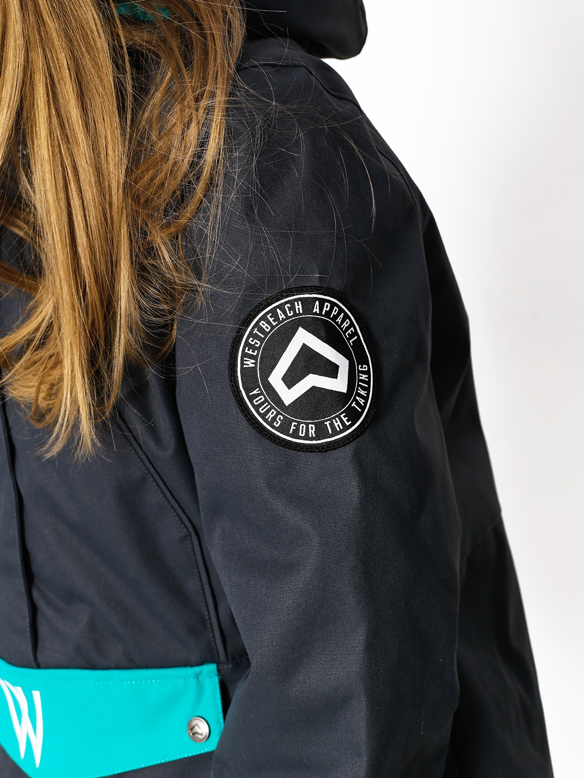 Dámská Snowboardová bunda Westbeach Melody Overhead Jacket (steel/dark teal)