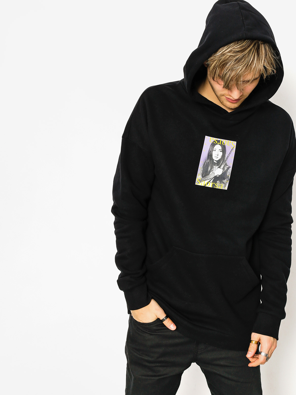 Mikina s kapucí We Peace It Mikina s kapucí Meiko HD (black)