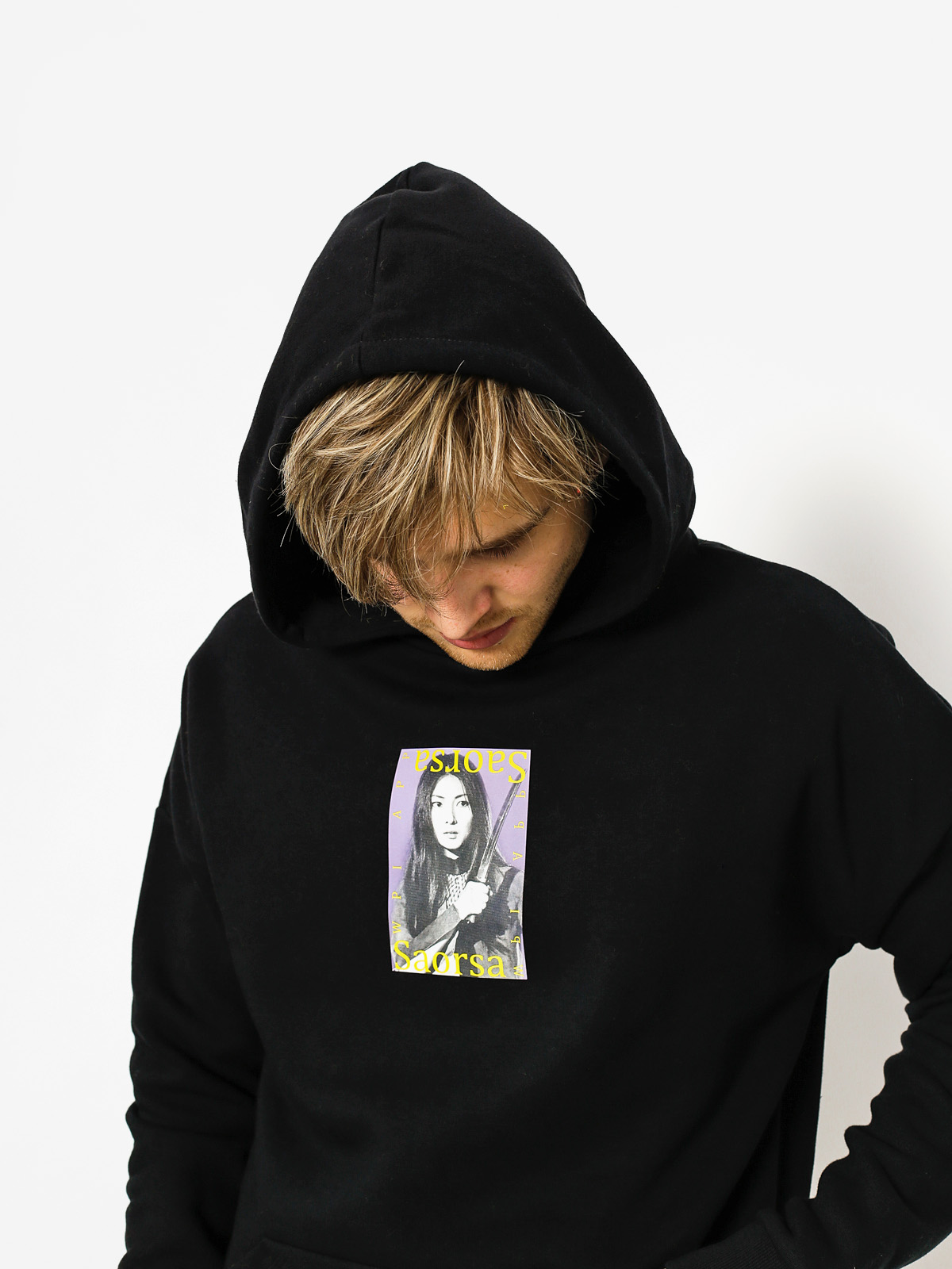 Mikina s kapucí We Peace It Mikina s kapucí Meiko HD (black)