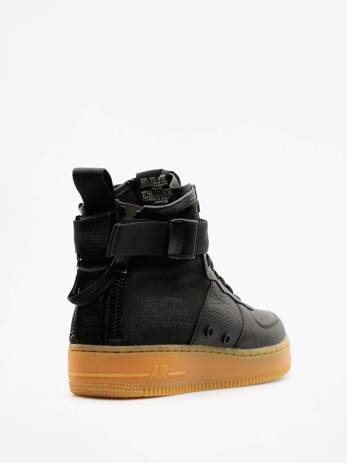 sf air force 1 mid black gum