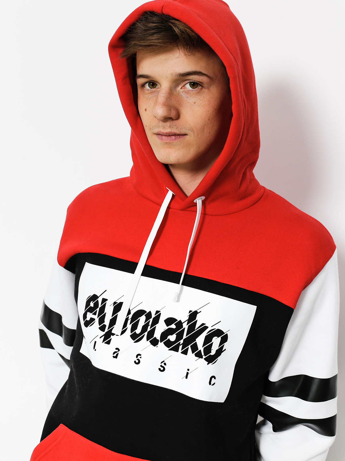 Mikina s kapucí El Polako 3 Colors Ep HD (black)