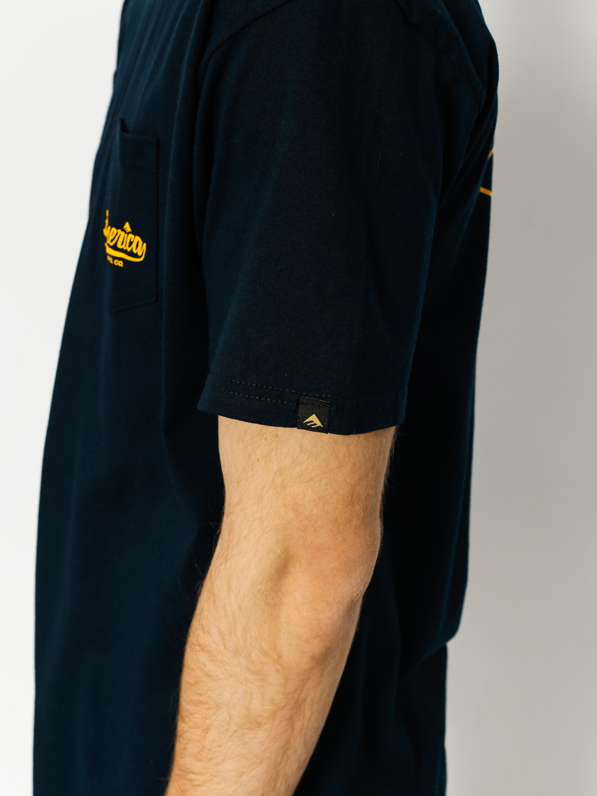 Tričko Emerica Destroy Pocket (navy)