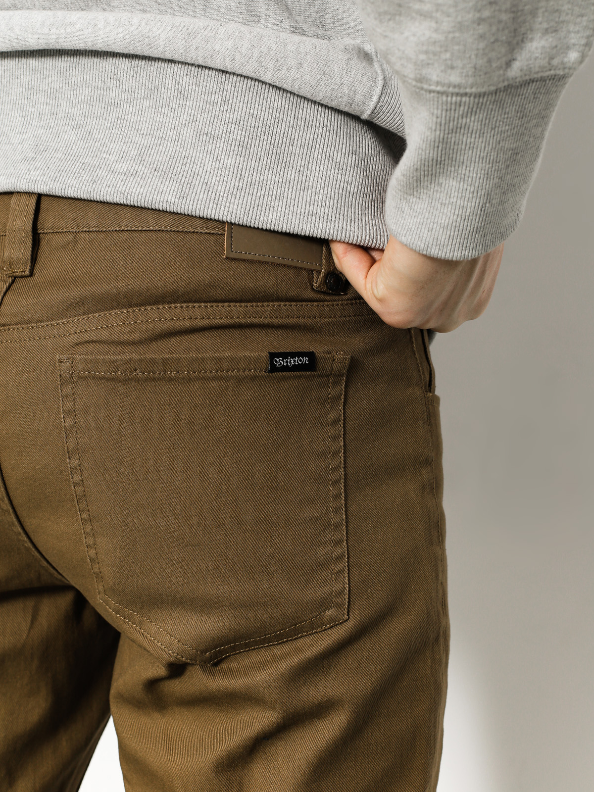 Kalhoty Brixton Reserve 5 Pkt (dark khaki)