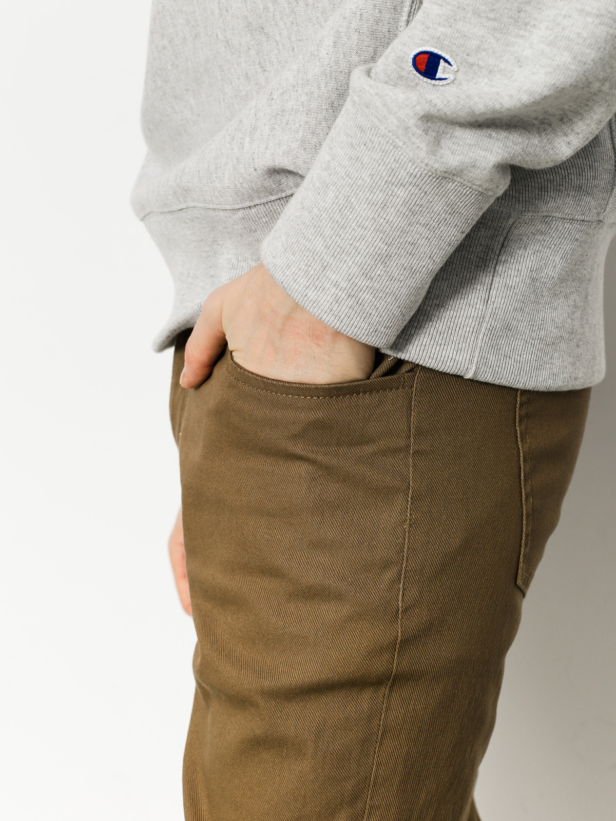 Kalhoty Brixton Reserve 5 Pkt (dark khaki)