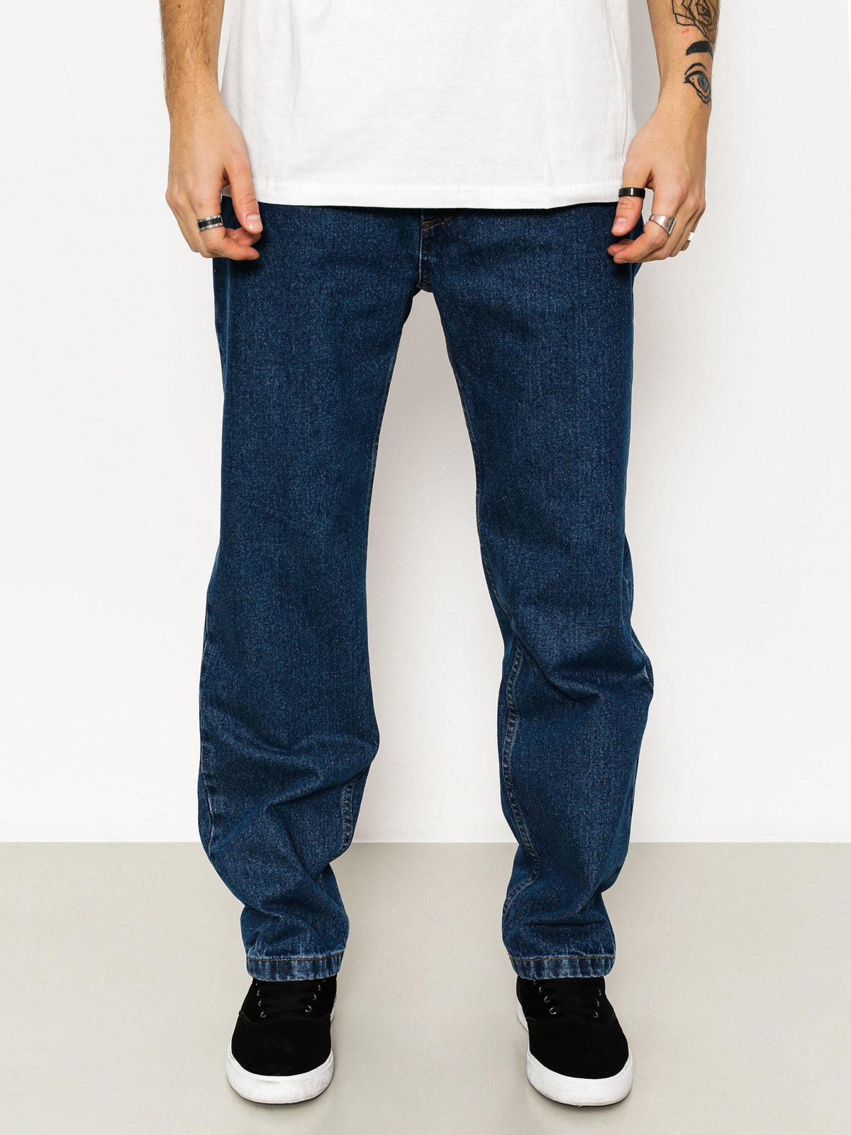 Kalhoty Polar Skate 90S Jeans (deep blue)