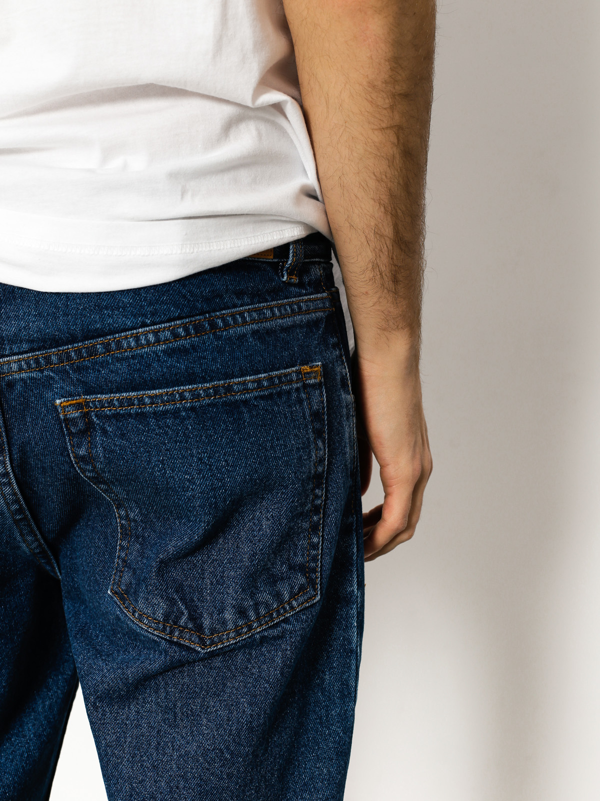 Kalhoty Polar Skate 90S Jeans (deep blue)