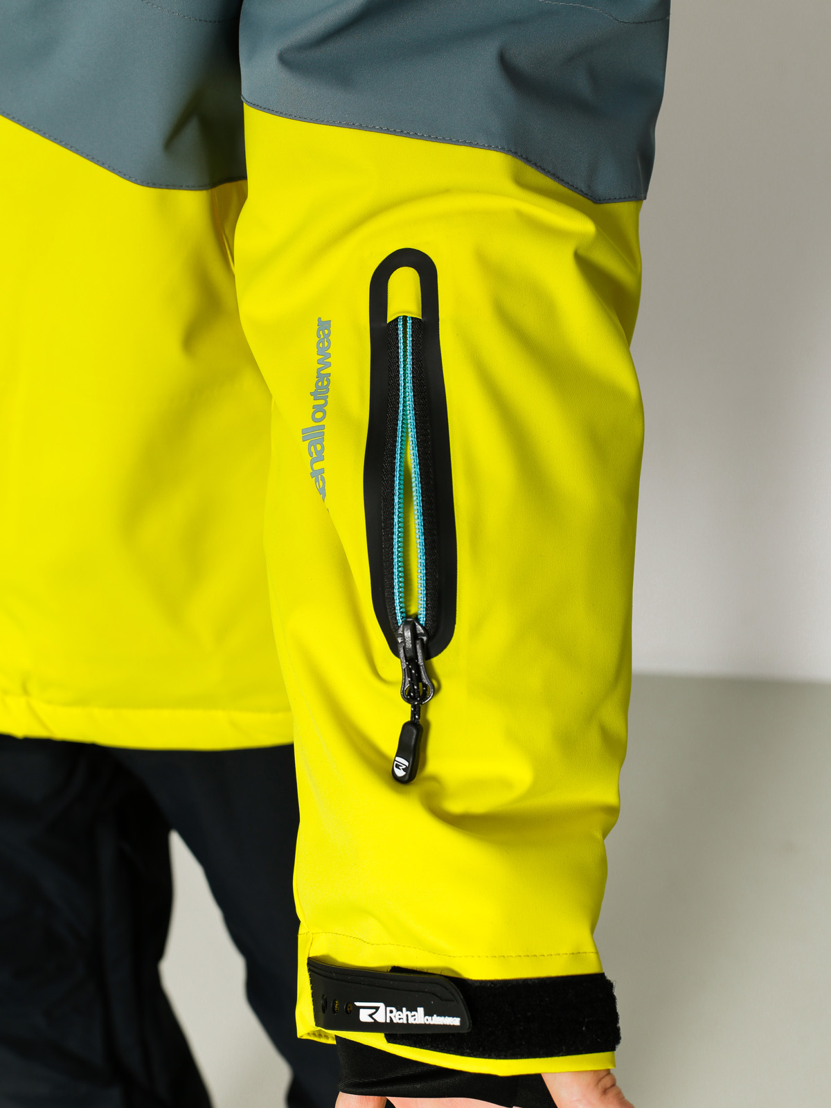 Pánská Snowboardová bunda Rehall Rage (storm grey)