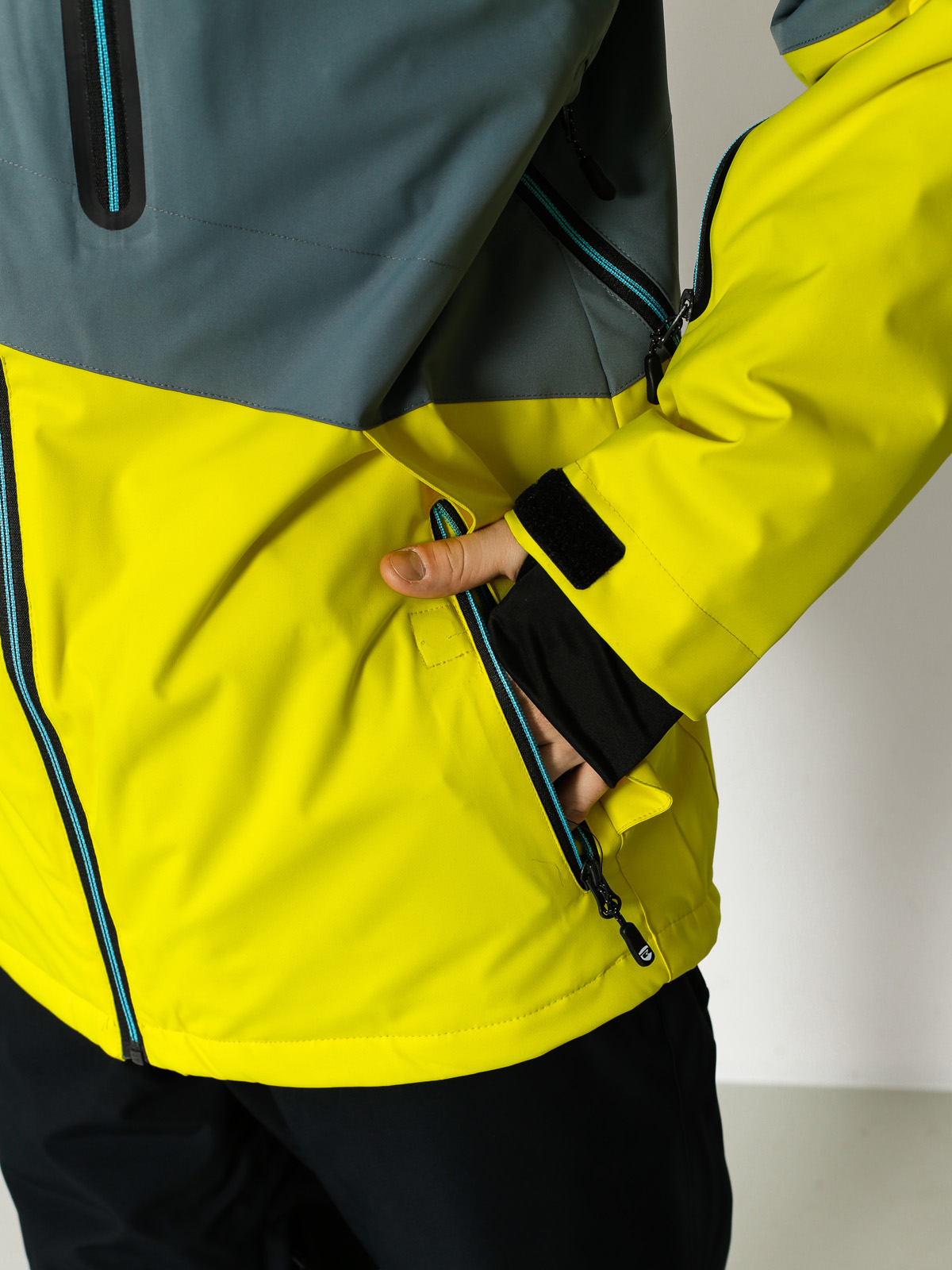 Pánská Snowboardová bunda Rehall Rage (storm grey)