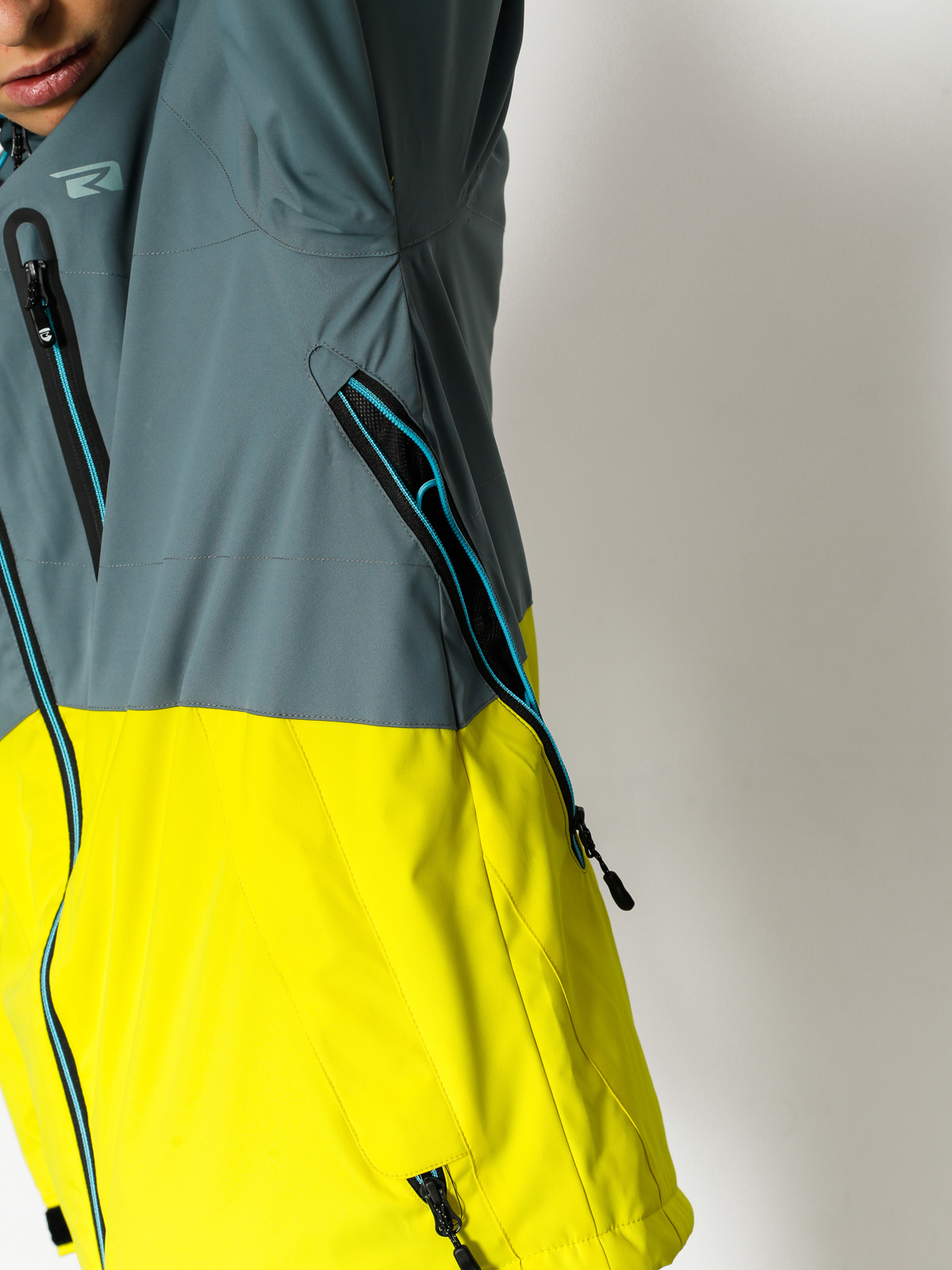 Pánská Snowboardová bunda Rehall Rage (storm grey)