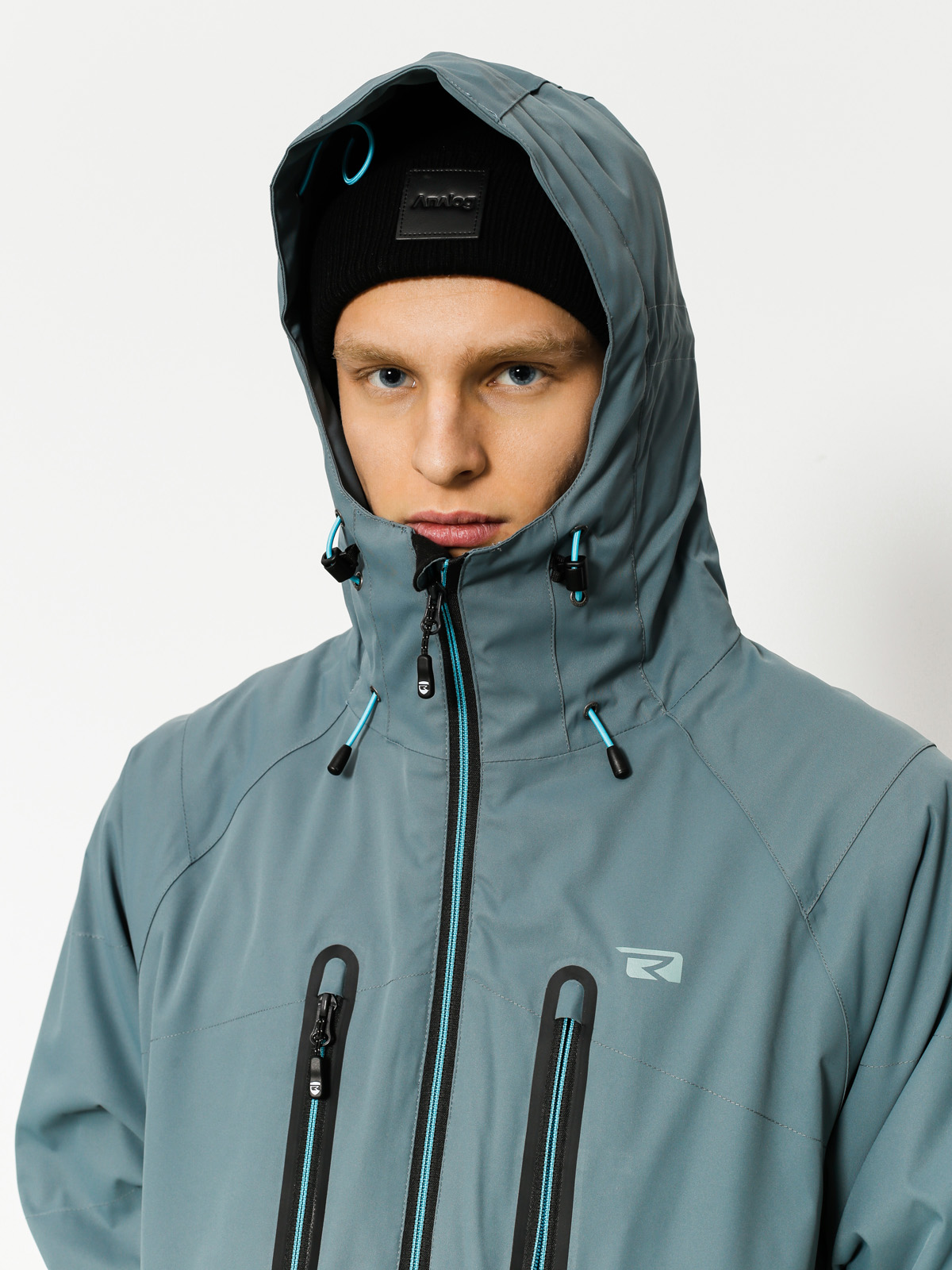 Pánská Snowboardová bunda Rehall Rage (storm grey)