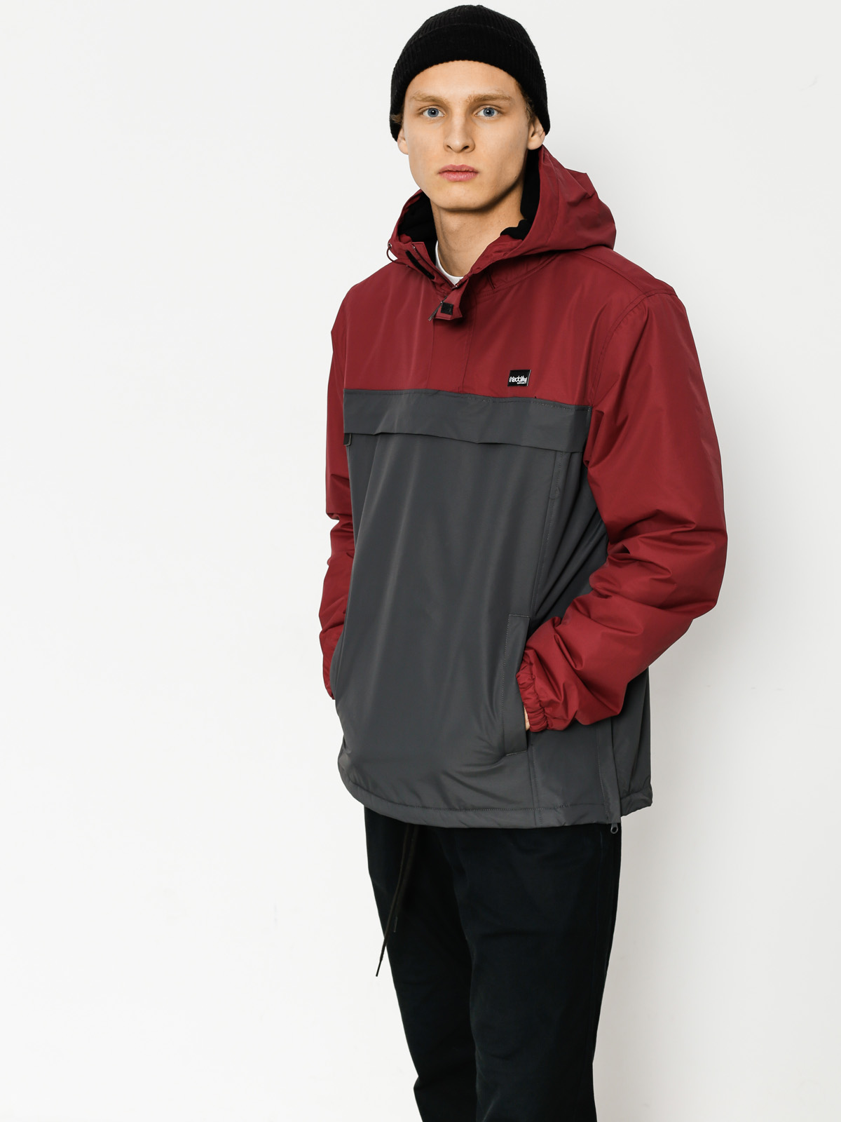 Bunda Iriedaily Insulaner Breaker (anthra red)