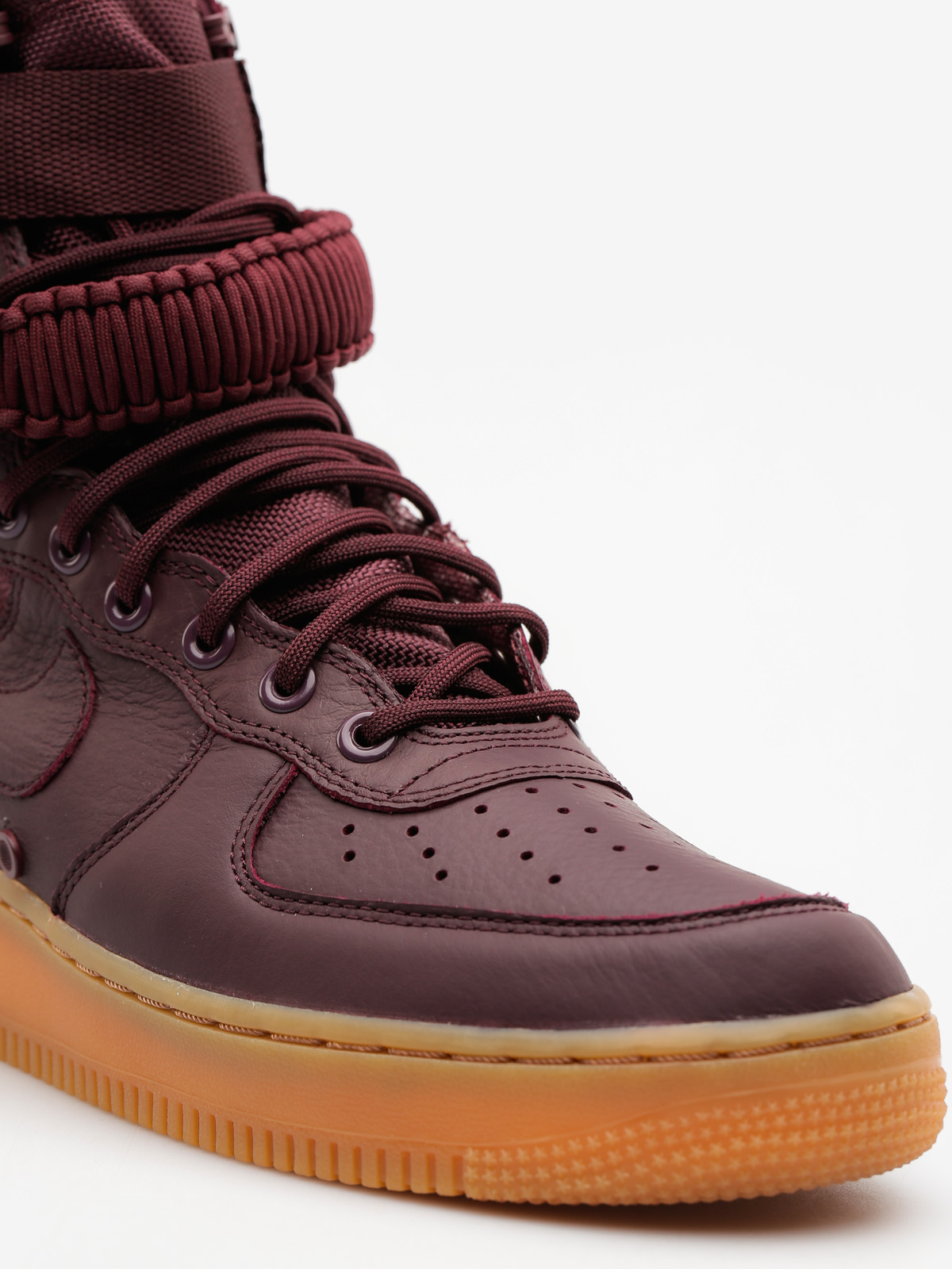 nike air force one burgundy