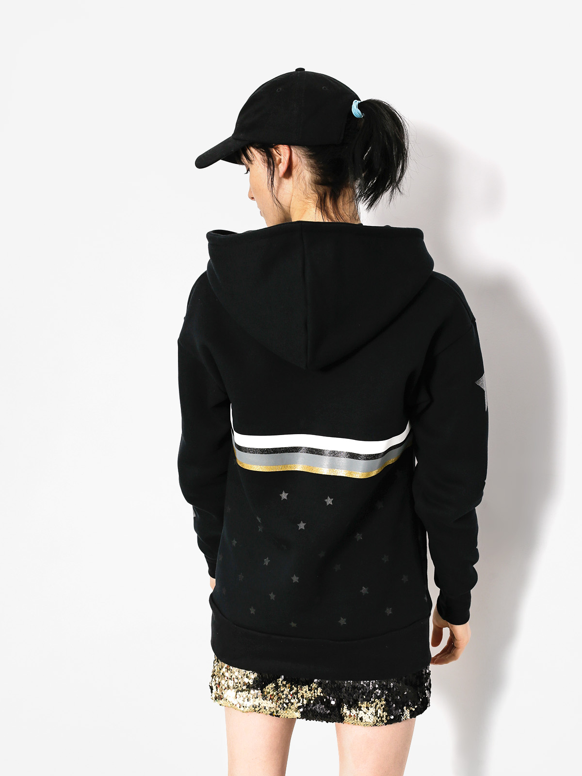 Mikina s kapucí Femi Stories Susan HD Wmn (blk)