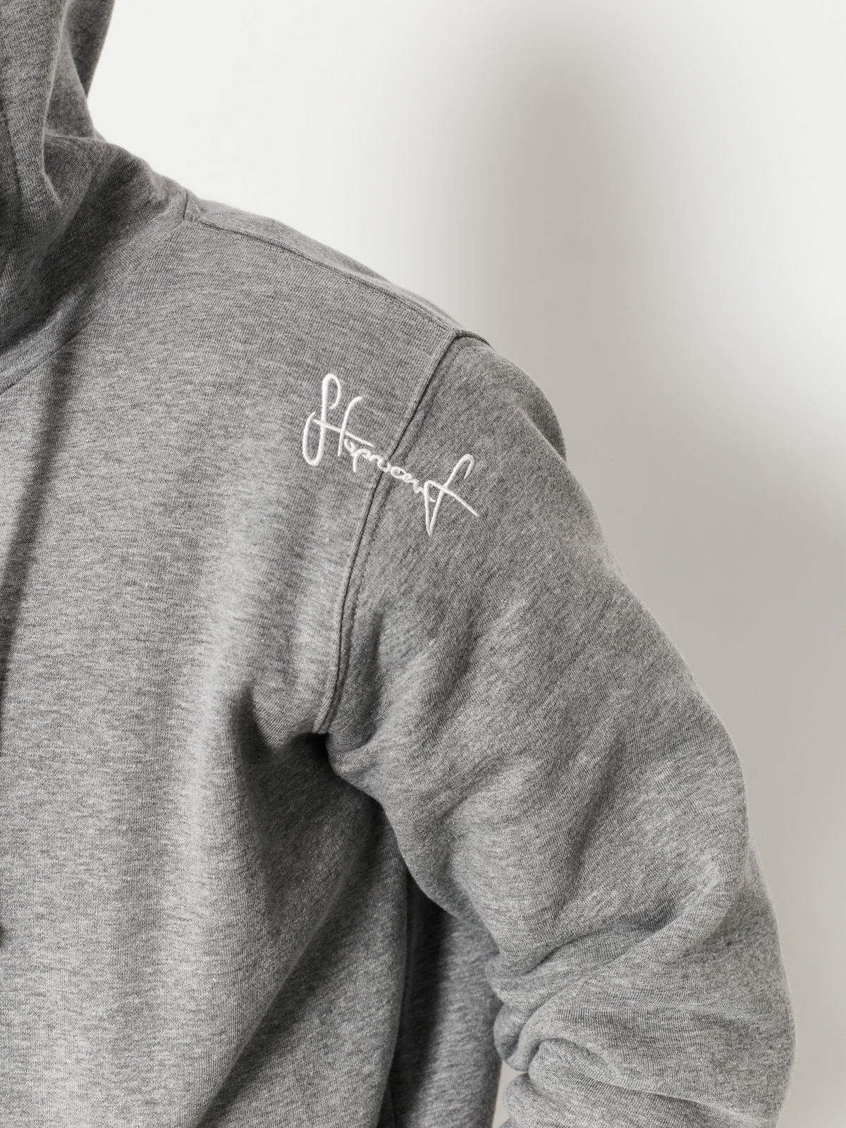 Mikina s kapucí Stoprocent Bms Base ZHD (melange)