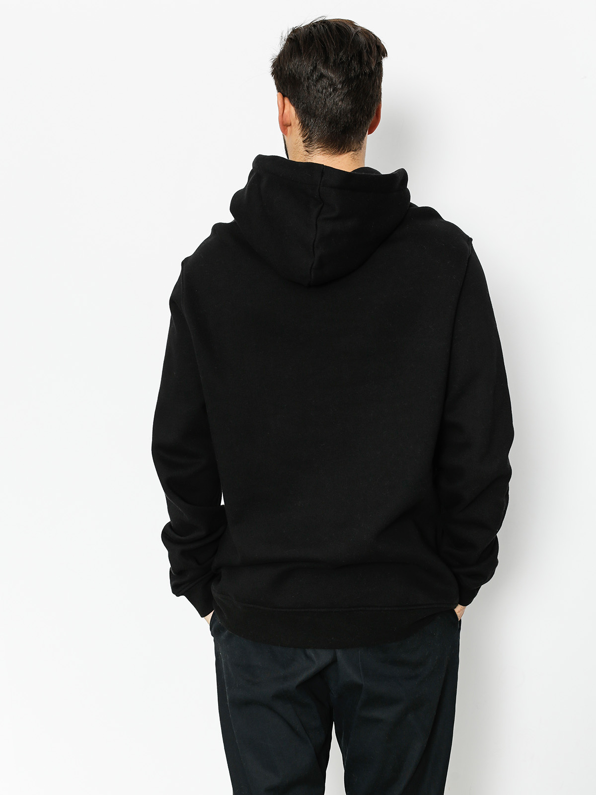 LRG Mikina s kapucí Lifted Scrpt HD (black)