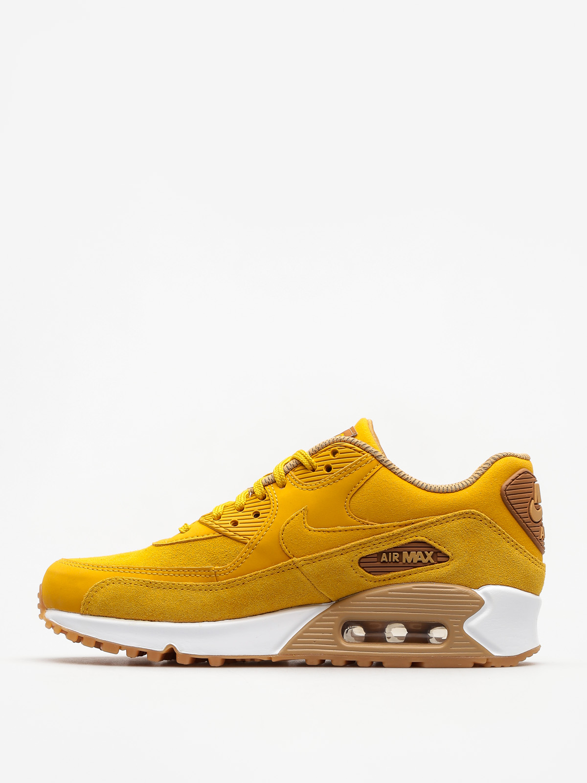 nike air max 90 yellow and white