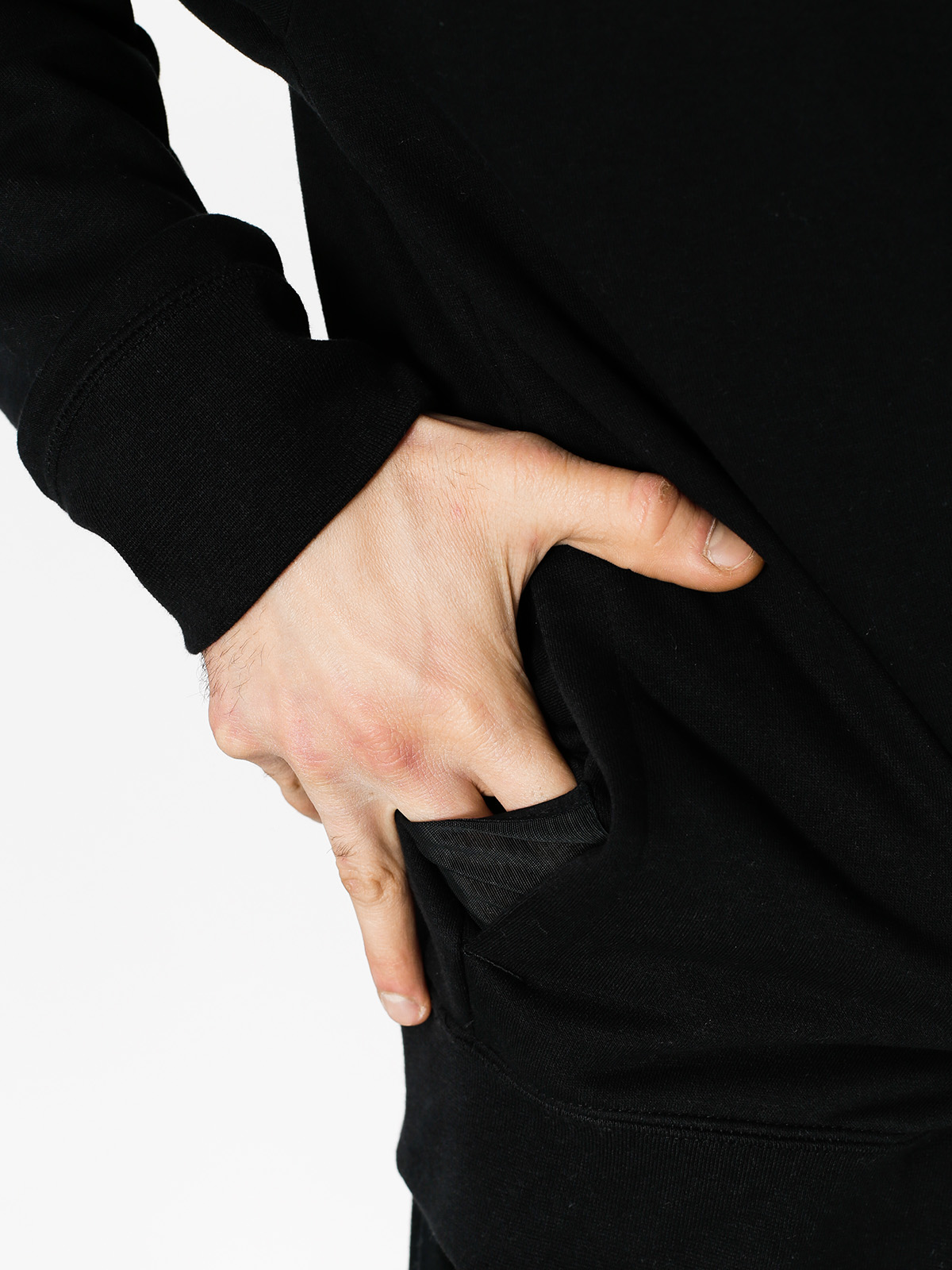 Mikina s kapucí Nike SB Hoodie Icon Hz HD (black/dark grey)