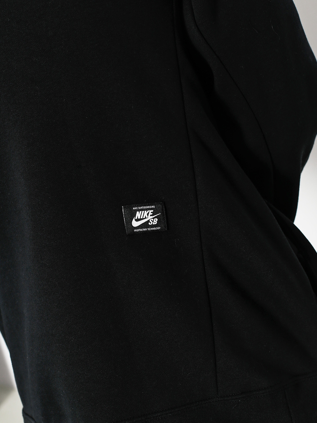 Mikina s kapucí Nike SB Hoodie Icon Hz HD (black/dark grey)