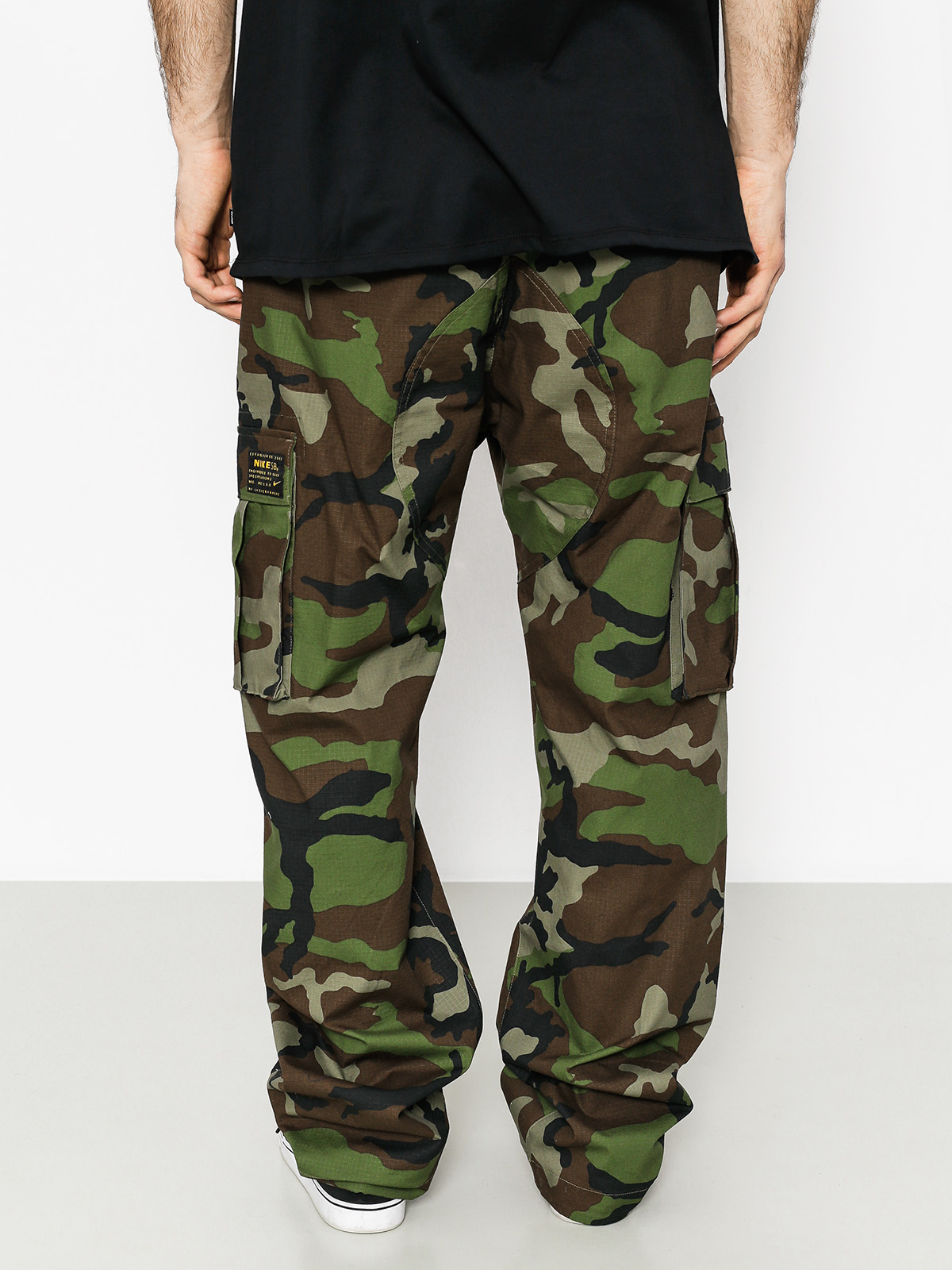 Kalhoty Nike SB Flx Pant Ftm Erdl (medium olive)
