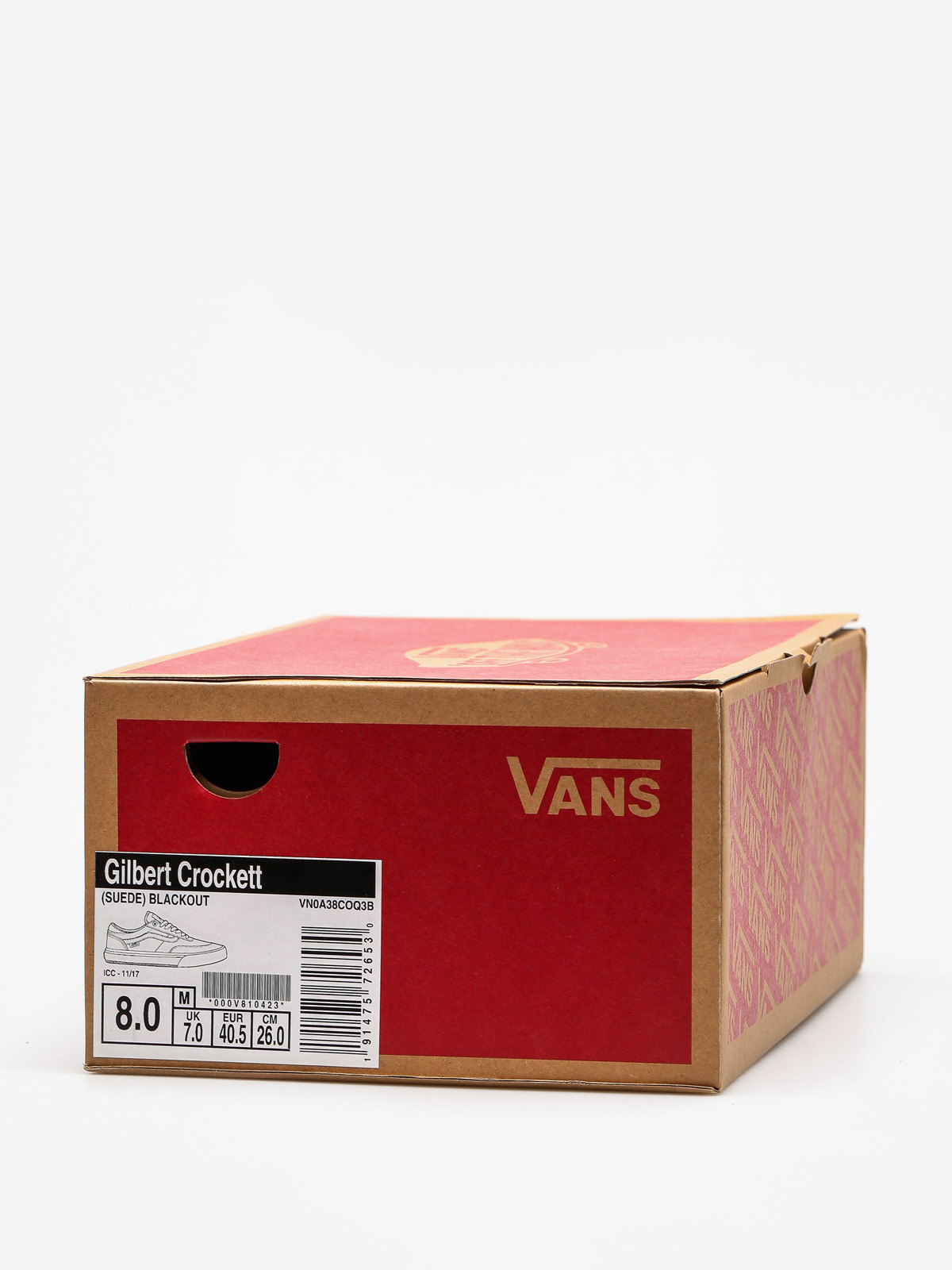 Boty Vans Gilbert Crockett 2 Pro (suede/blackout)