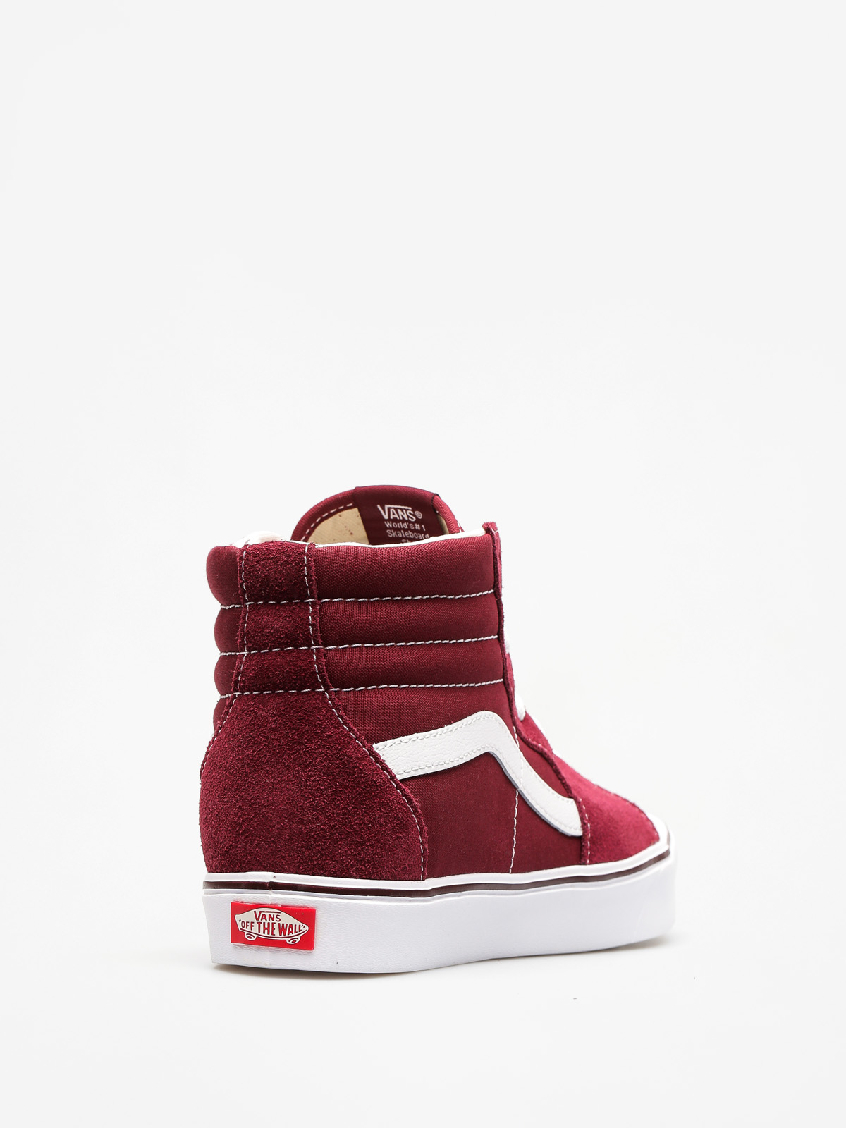 Boty Vans Sk8 Hi Lite (suede/canvas/port/royale/true/white)