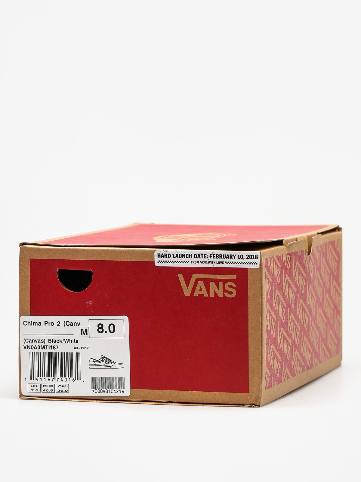 Boty Vans Chima Pro 2 (canvas/black/white)