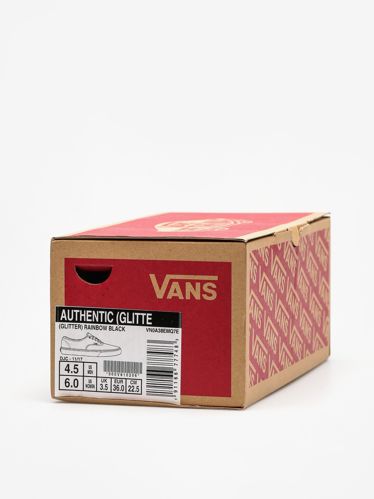 Boty Vans Authentic (glitter/rainbow/black)
