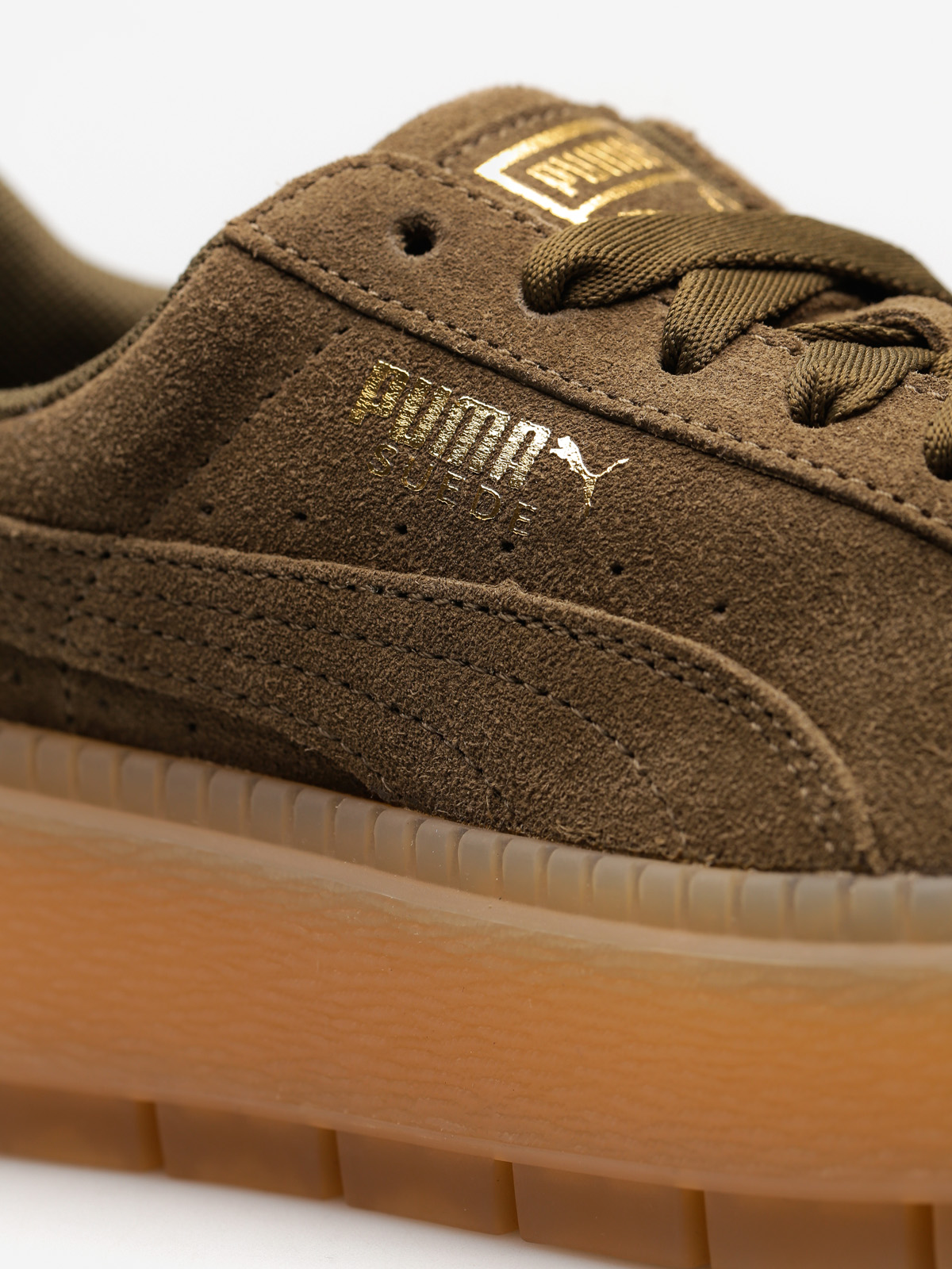 puma platform trace olive night