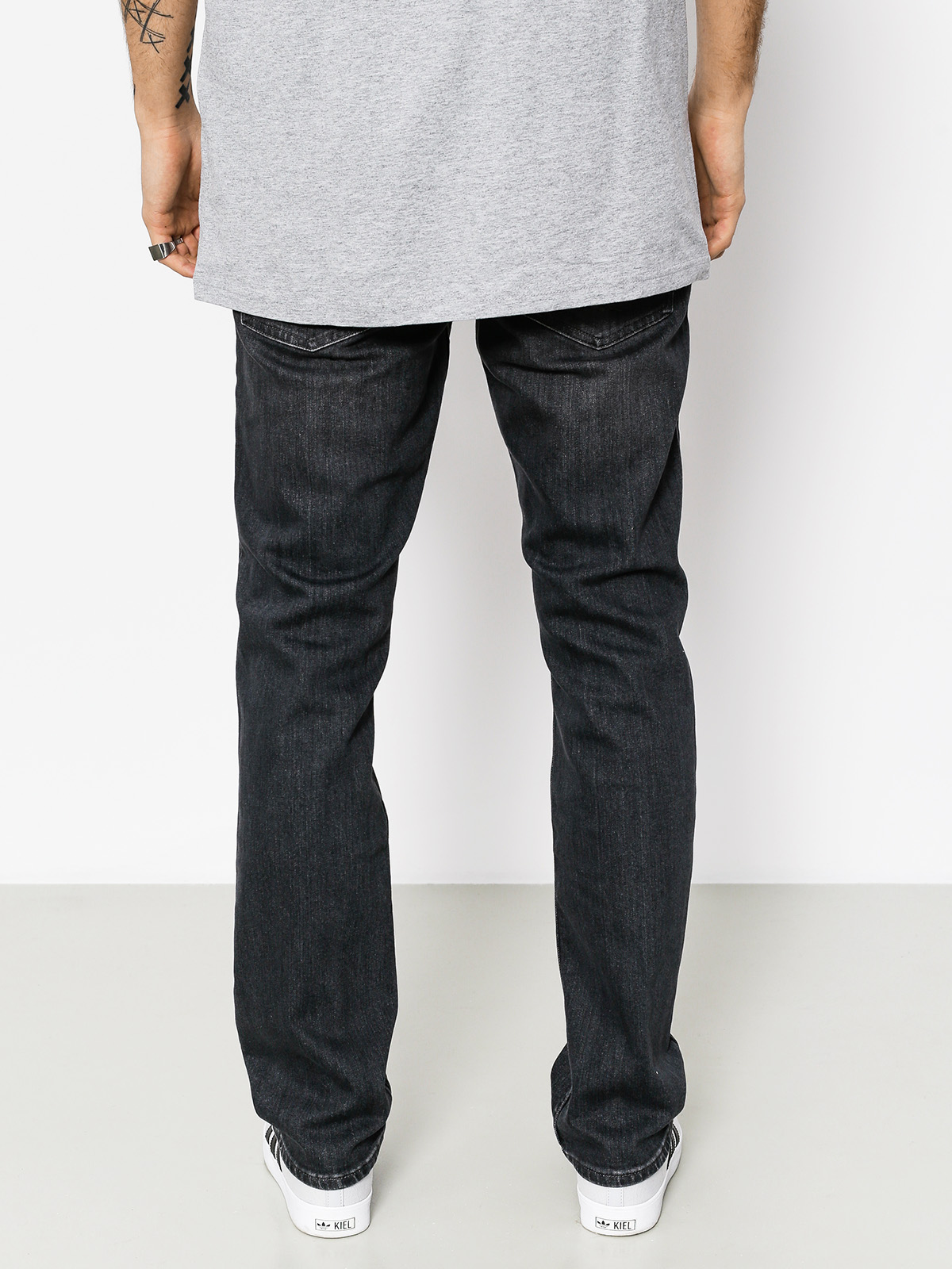 Kalhoty Vans V56 Standard černá (worn/black)