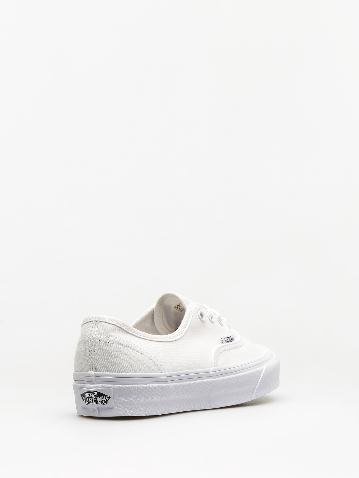 vans authentic leather true white