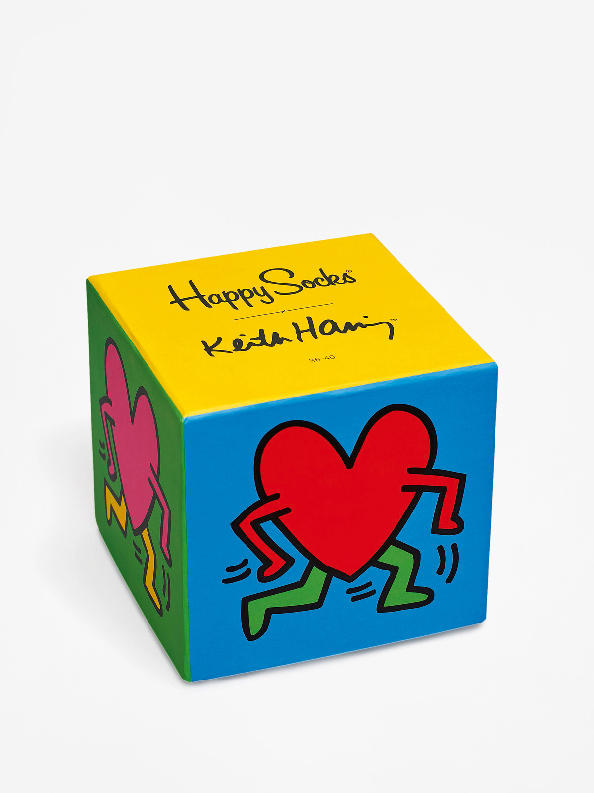 Ponožky Happy Socks Giftbox 3pk X Keith Haring (multicolor)