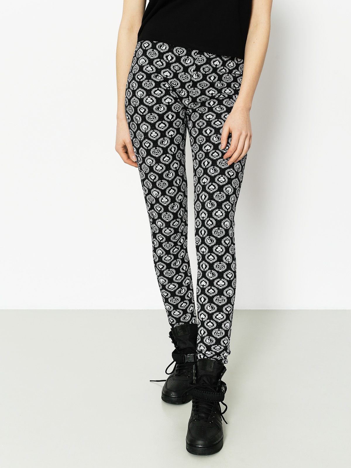 Leginy Stussy Mini Icon Leggings Wmn (black)