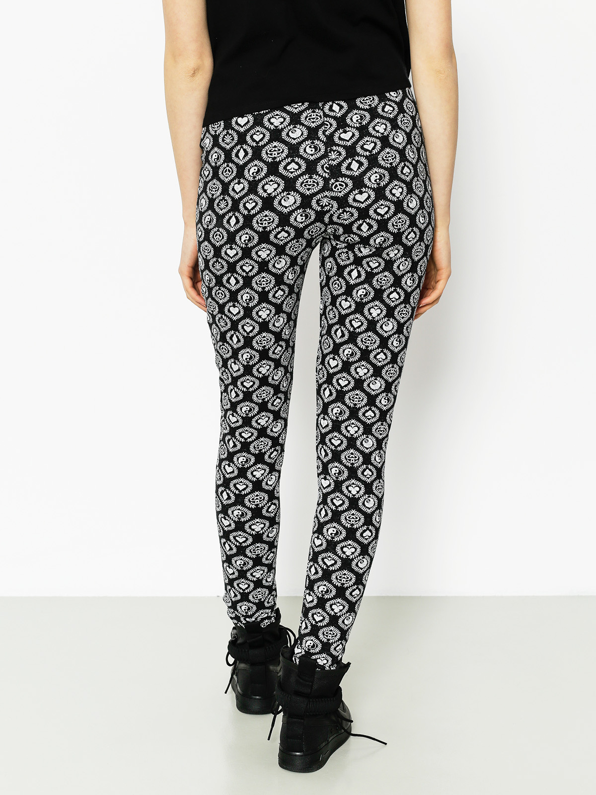 Leginy Stussy Mini Icon Leggings Wmn (black)