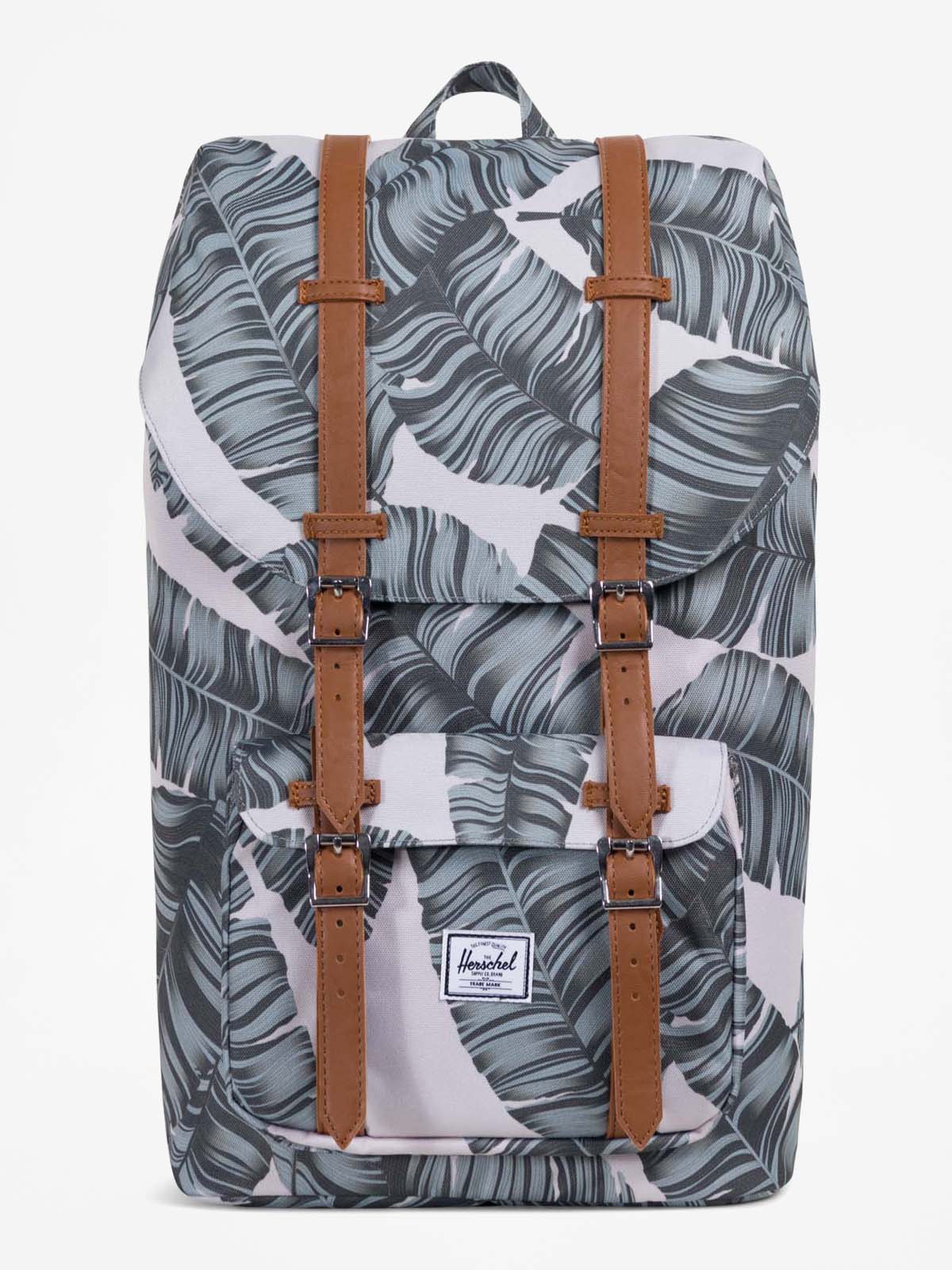 Batoh Herschel Supply Co. Little America (silver birch palm/tan synthetic leather)