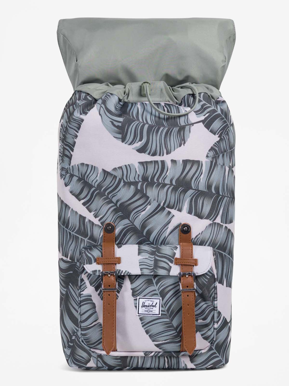 Batoh Herschel Supply Co. Little America (silver birch palm/tan synthetic leather)
