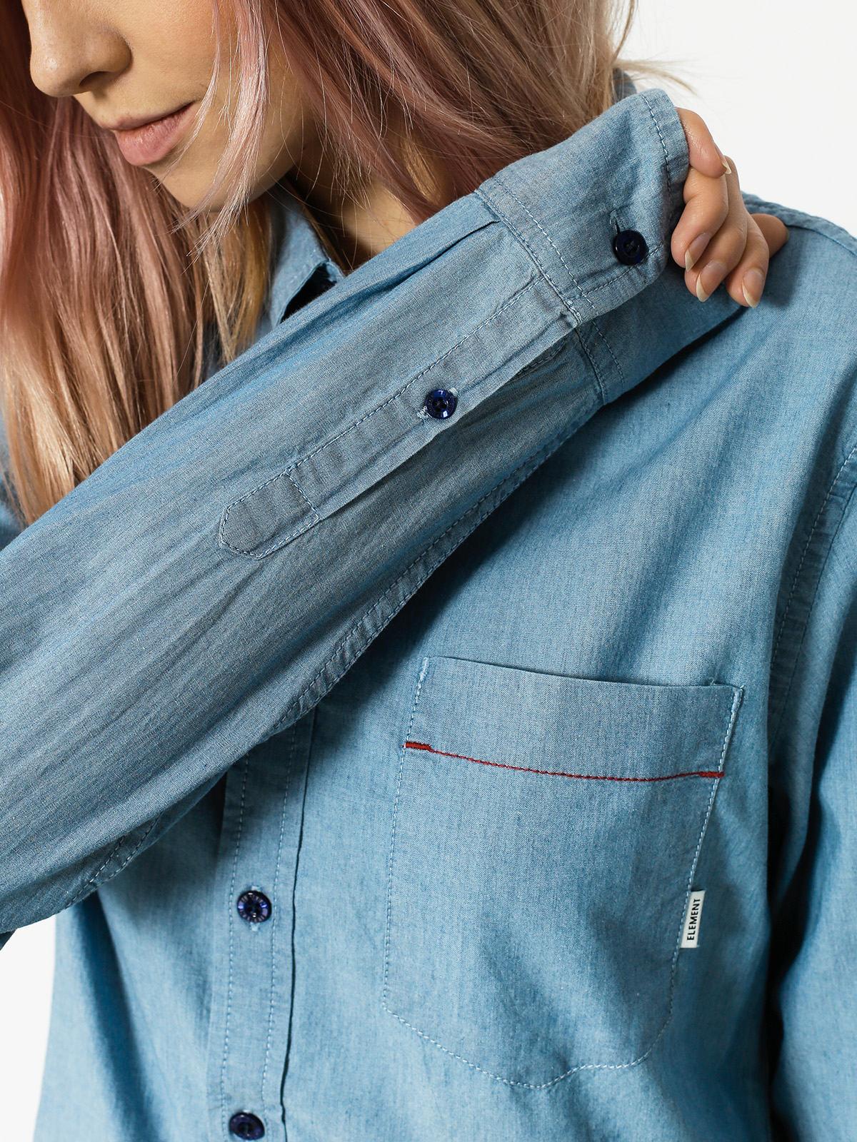 Element Košile Cooper LS (illusion blue)