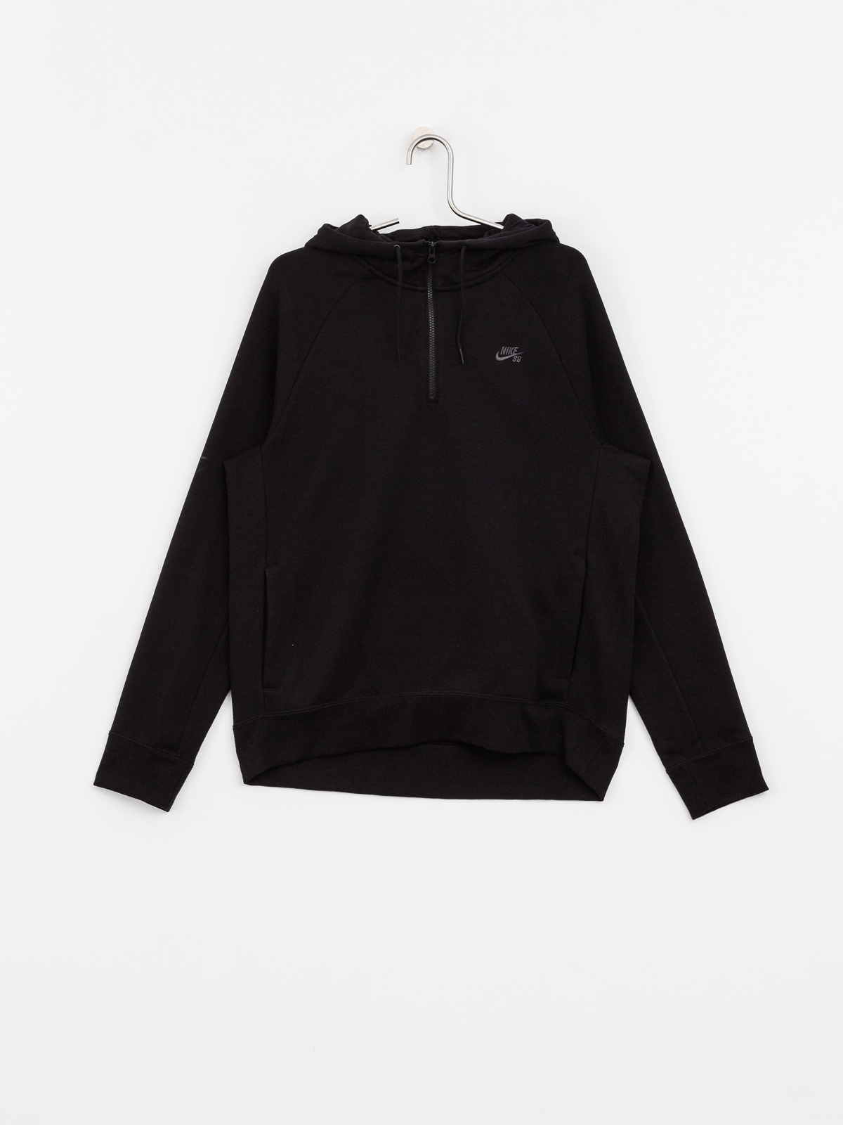 Mikina s kapucí Nike SB Hoodie Icon Hz HD (black/dark grey)