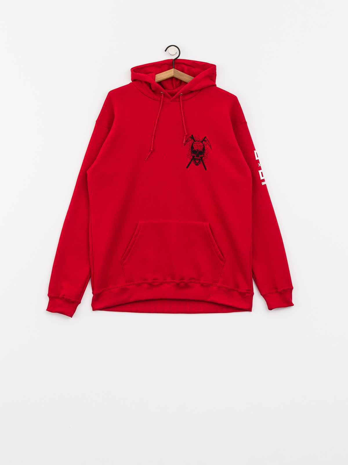 Mikina s kapucí Diamante Wear Don’t Die HD (red)