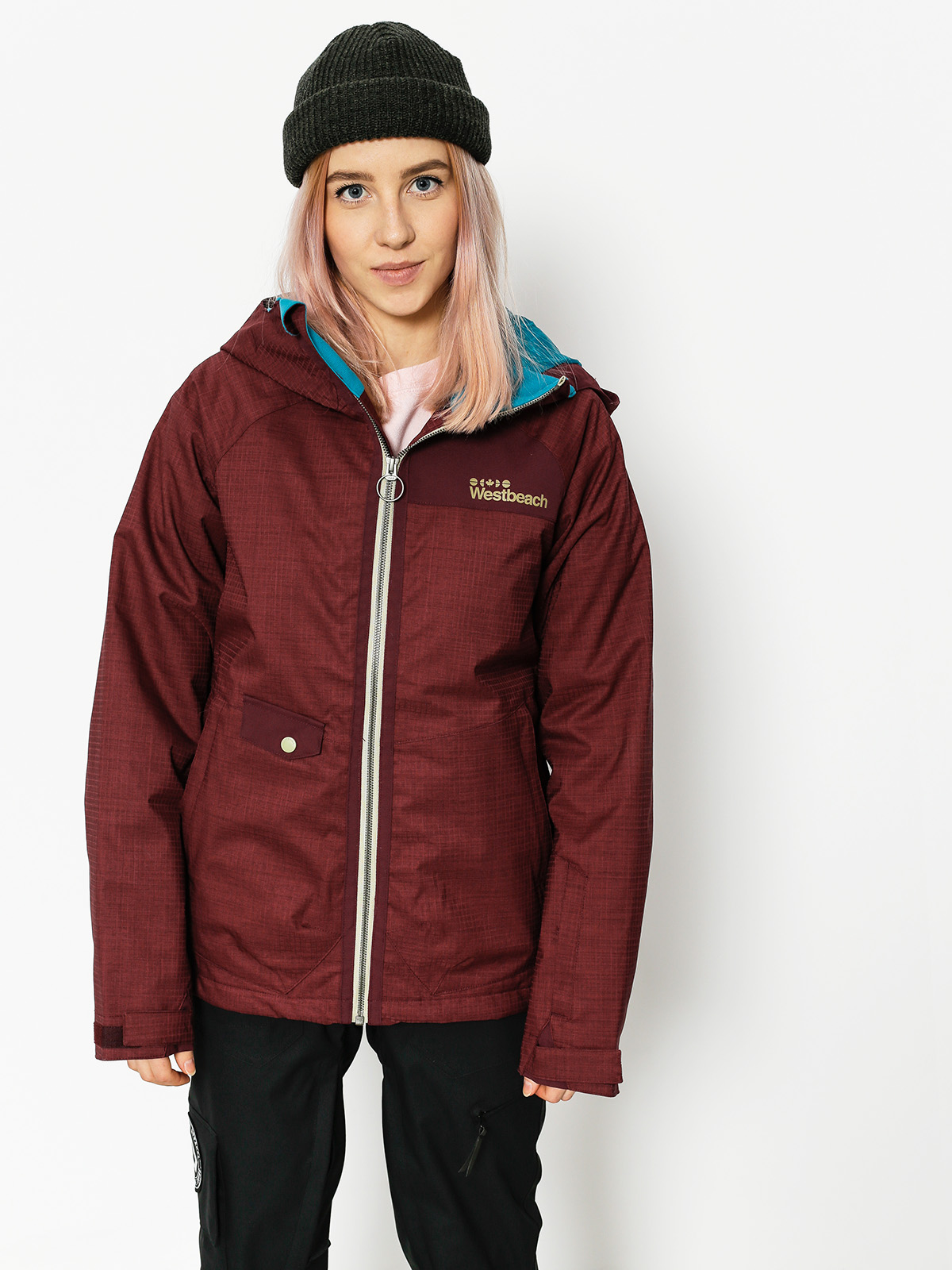 Dámská Westbeach Snowboardová bunda Kinsac (auburn)