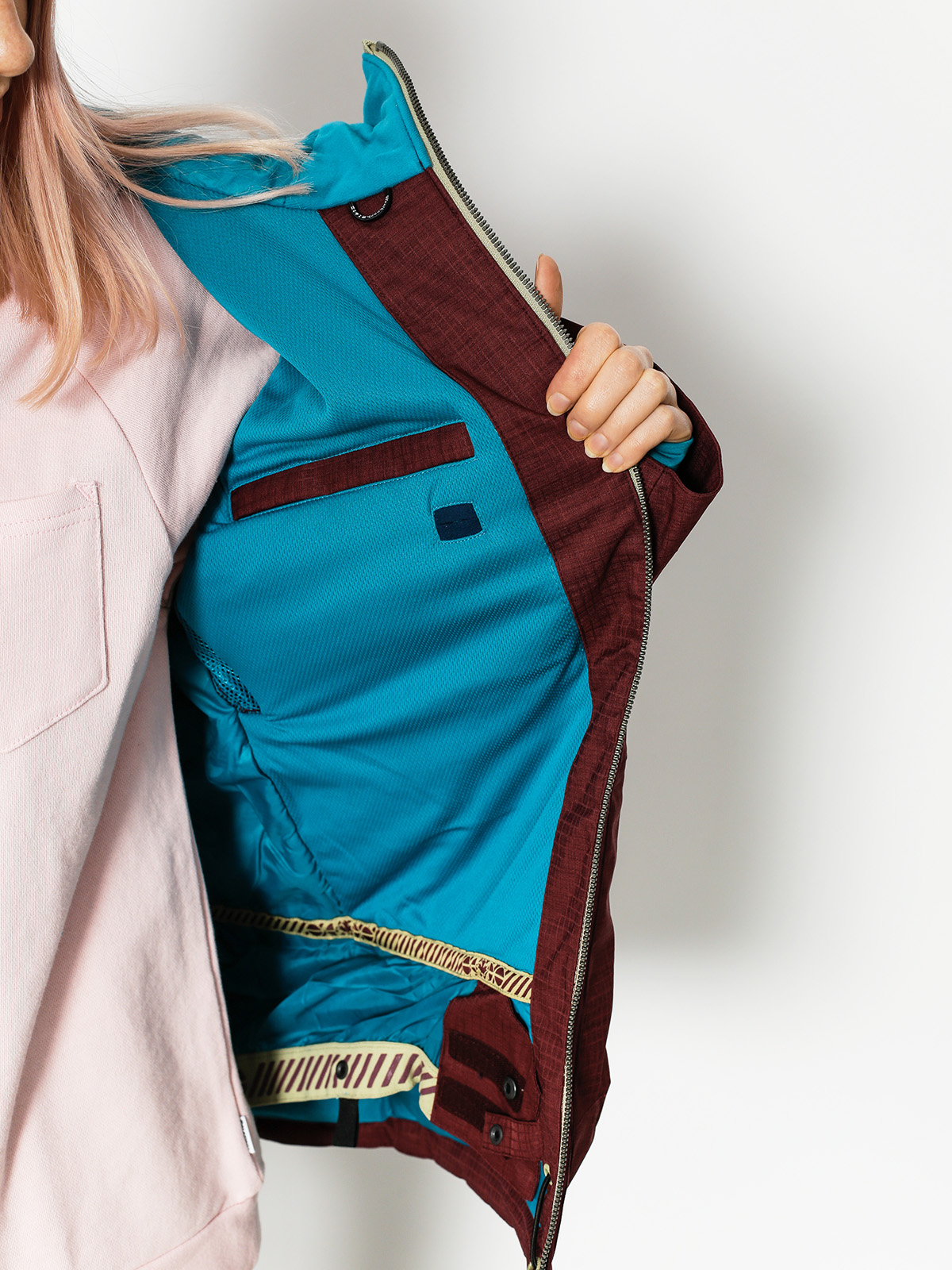 Dámská Westbeach Snowboardová bunda Kinsac (auburn)