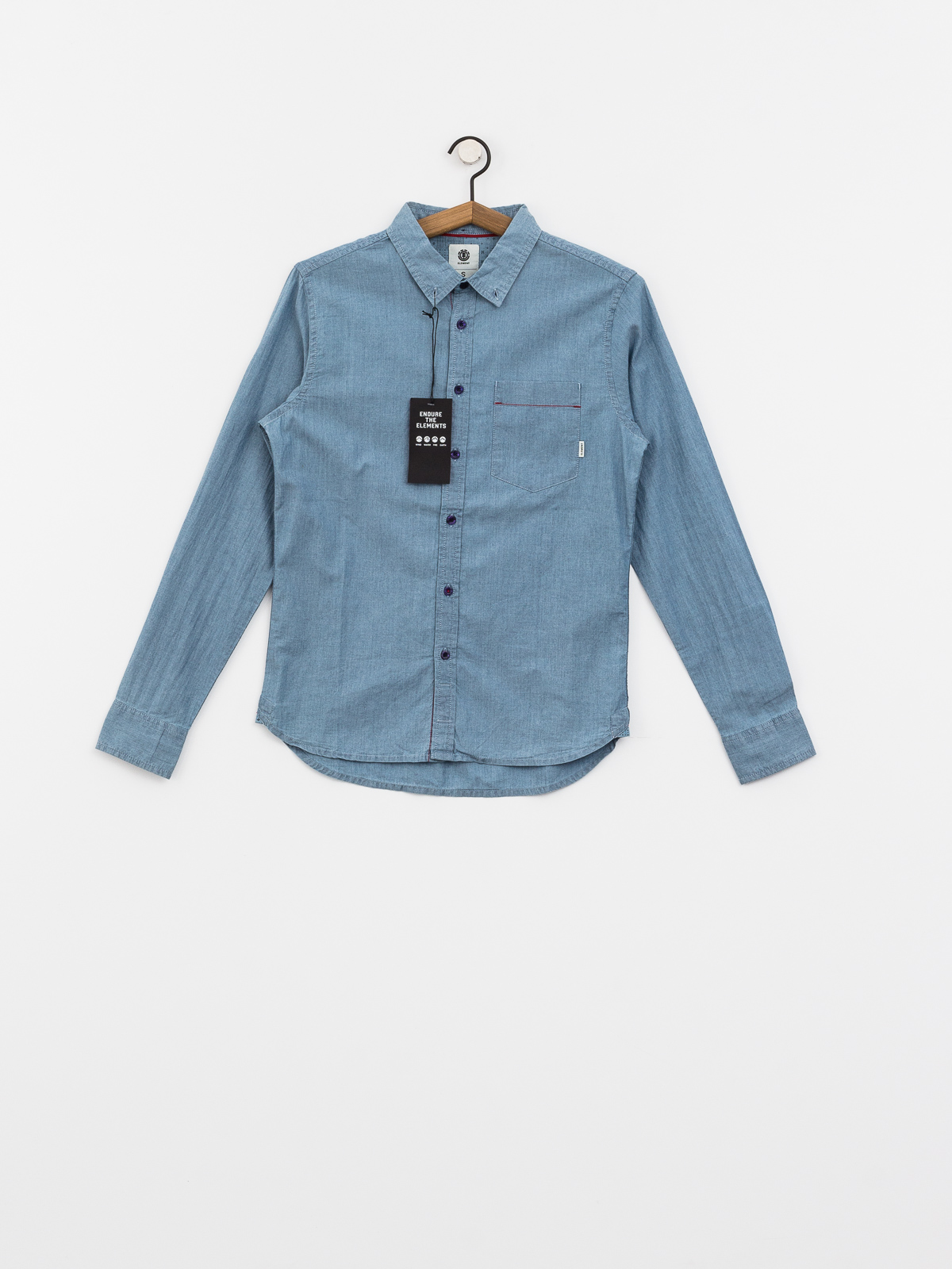 Element Košile Cooper LS (illusion blue)