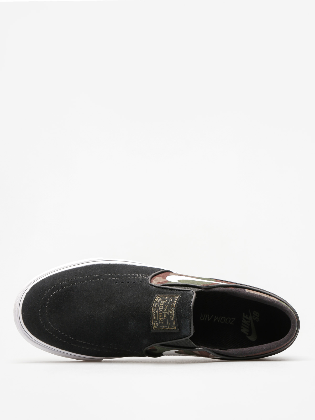 Boty Nike SB Sb Zoom Stefan Janoski Slip (black/white multi color)