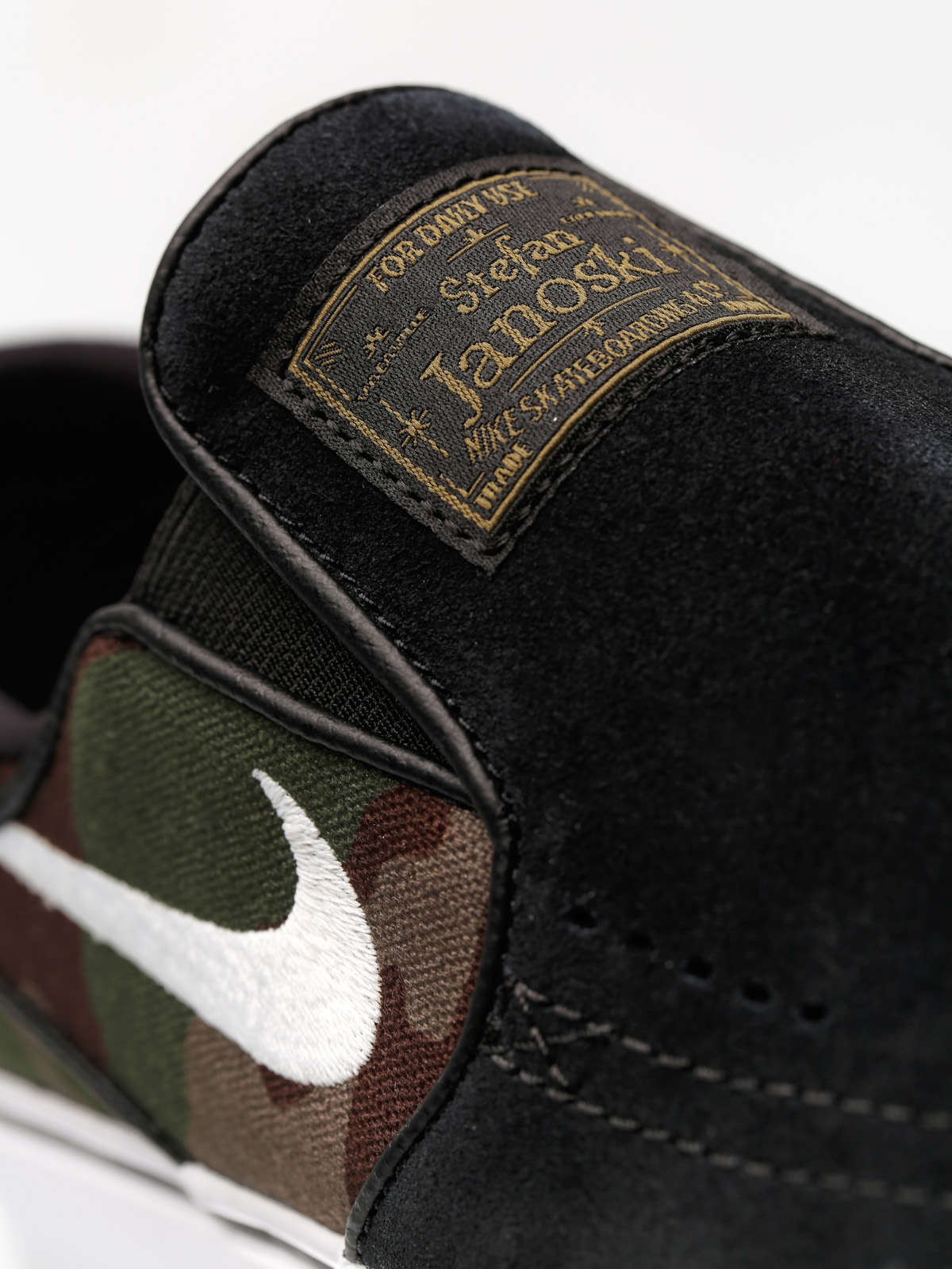 Boty Nike SB Sb Zoom Stefan Janoski Slip (black/white multi color)