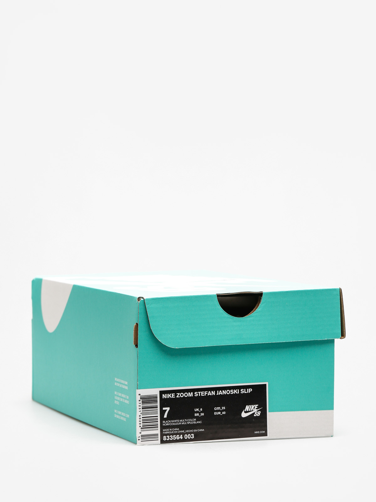 Boty Nike SB Sb Zoom Stefan Janoski Slip (black/white multi color)