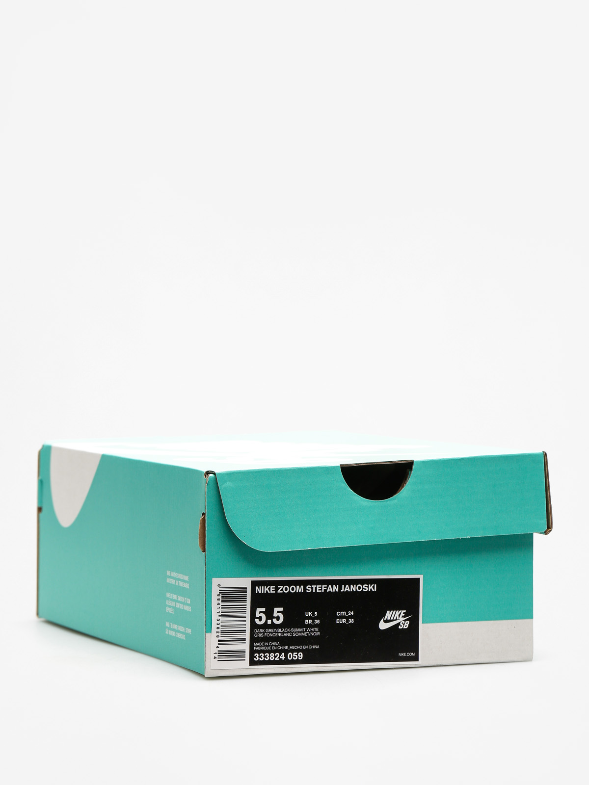 Boty Nike SB Zoom Stefan Janoski (dark grey/black summit white)