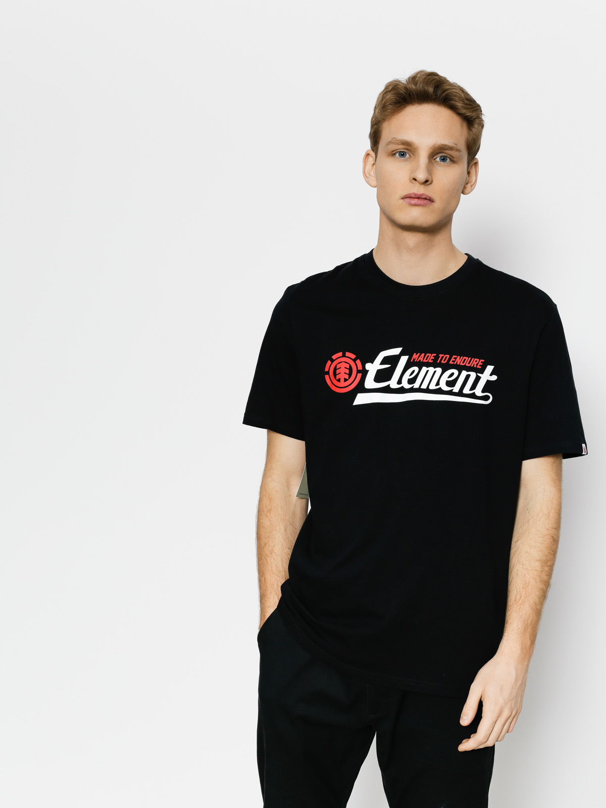 Tričko Element Signature (flint black)