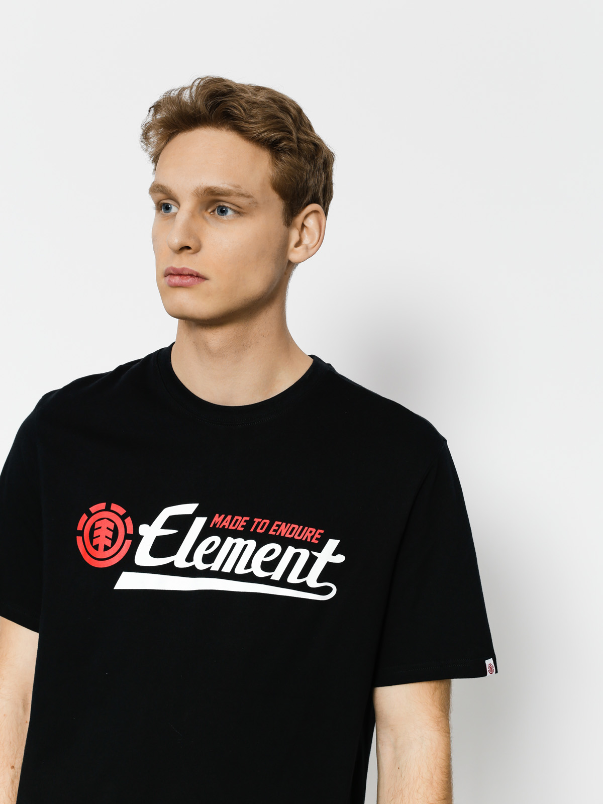 Tričko Element Signature (flint black)