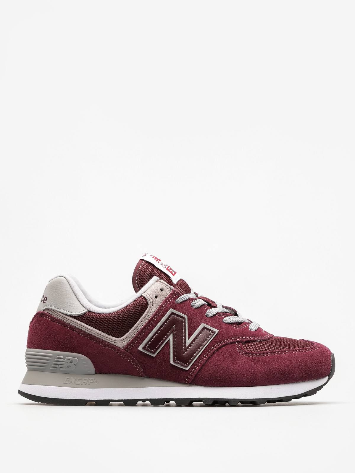 new balance 574 burgundy yellow