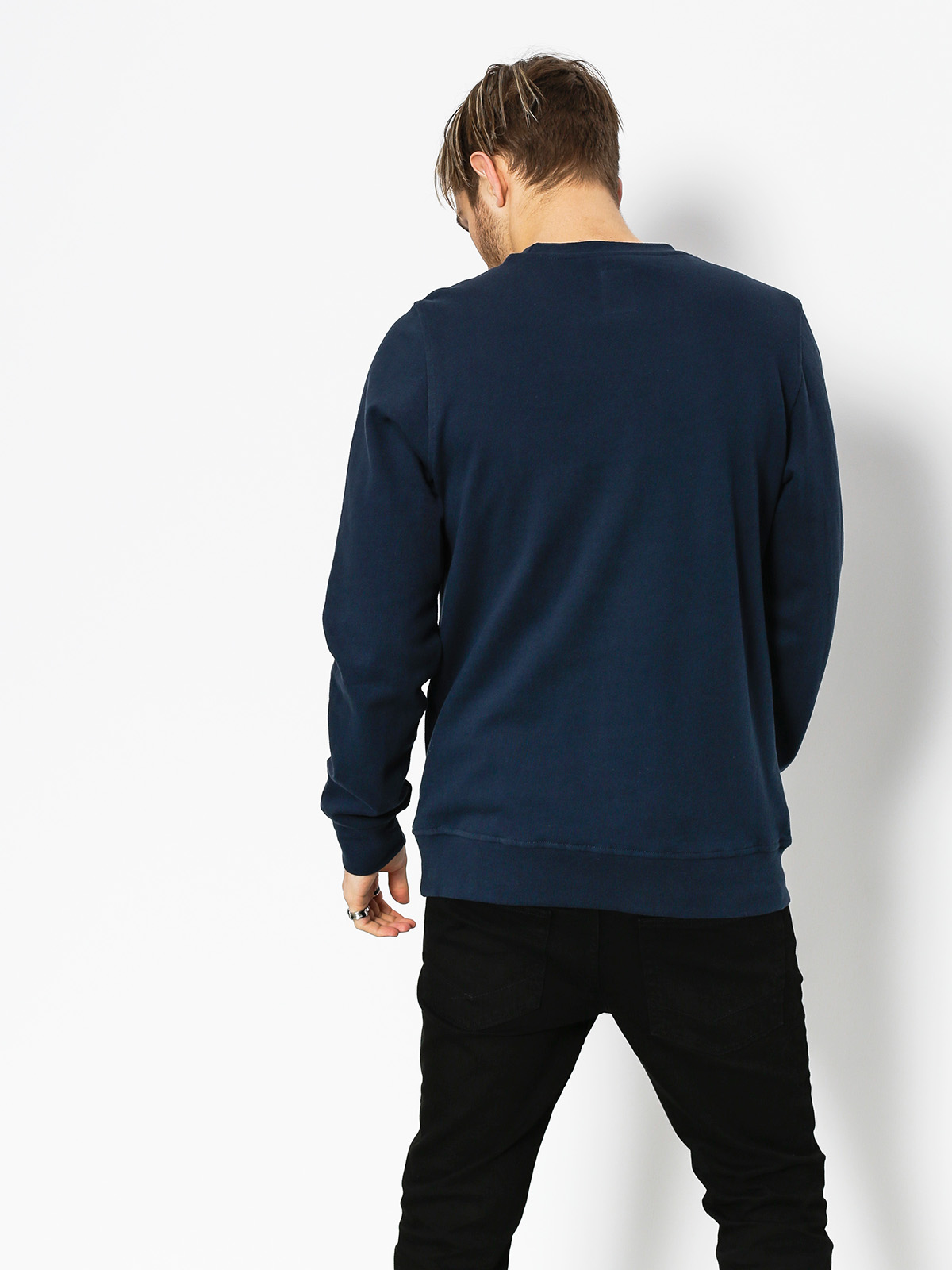 Mikina Element Horizontal Fill Crew (eclipse navy)